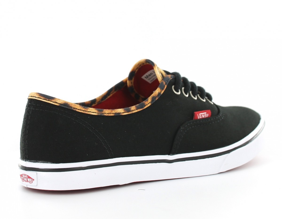 Vans Authentic lo pro NOIR/LEOPARD