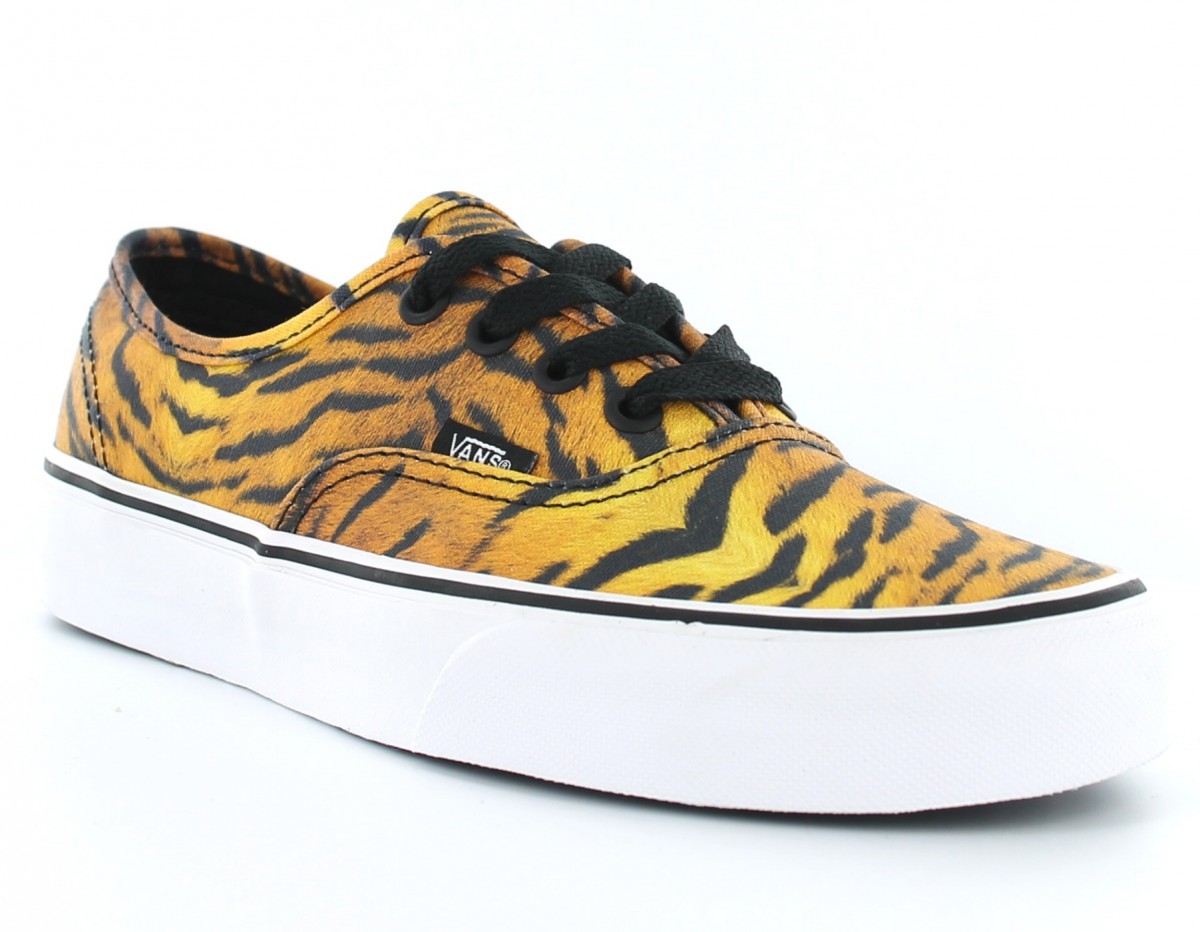 Vans Authentic Tiger ORANGE/NOIR