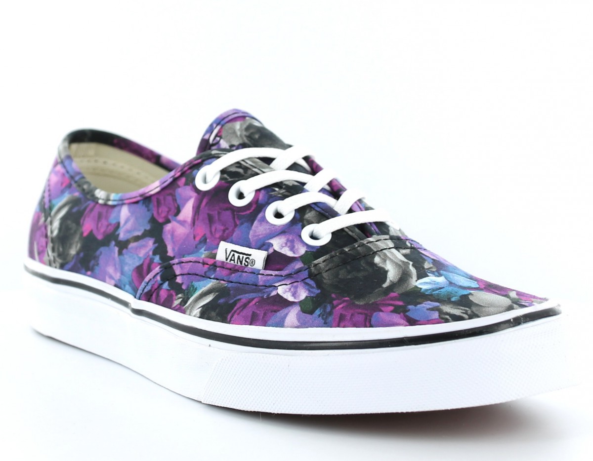 Vans Authentic Digi Floral NOIR/VIOLET