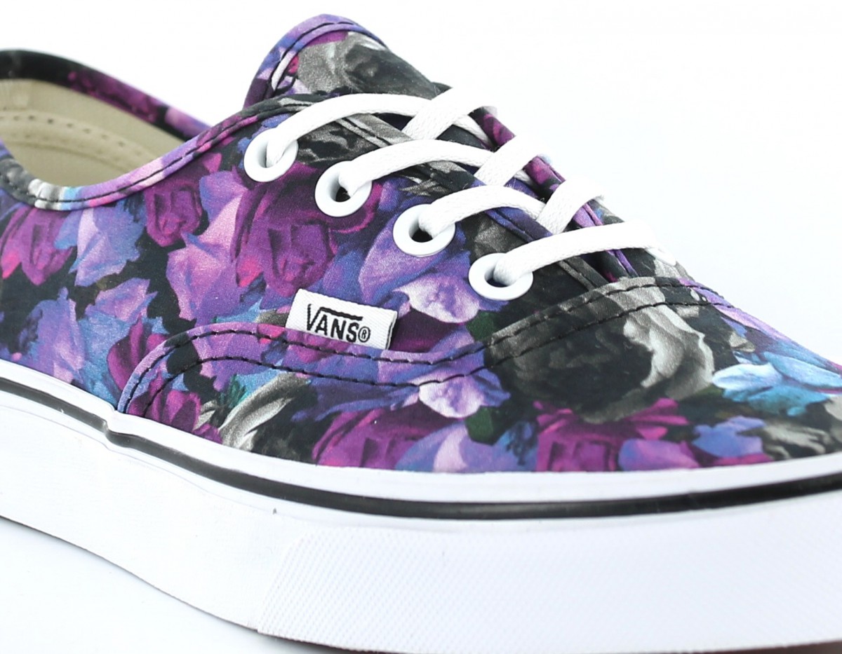 Vans Authentic Digi Floral NOIR/VIOLET