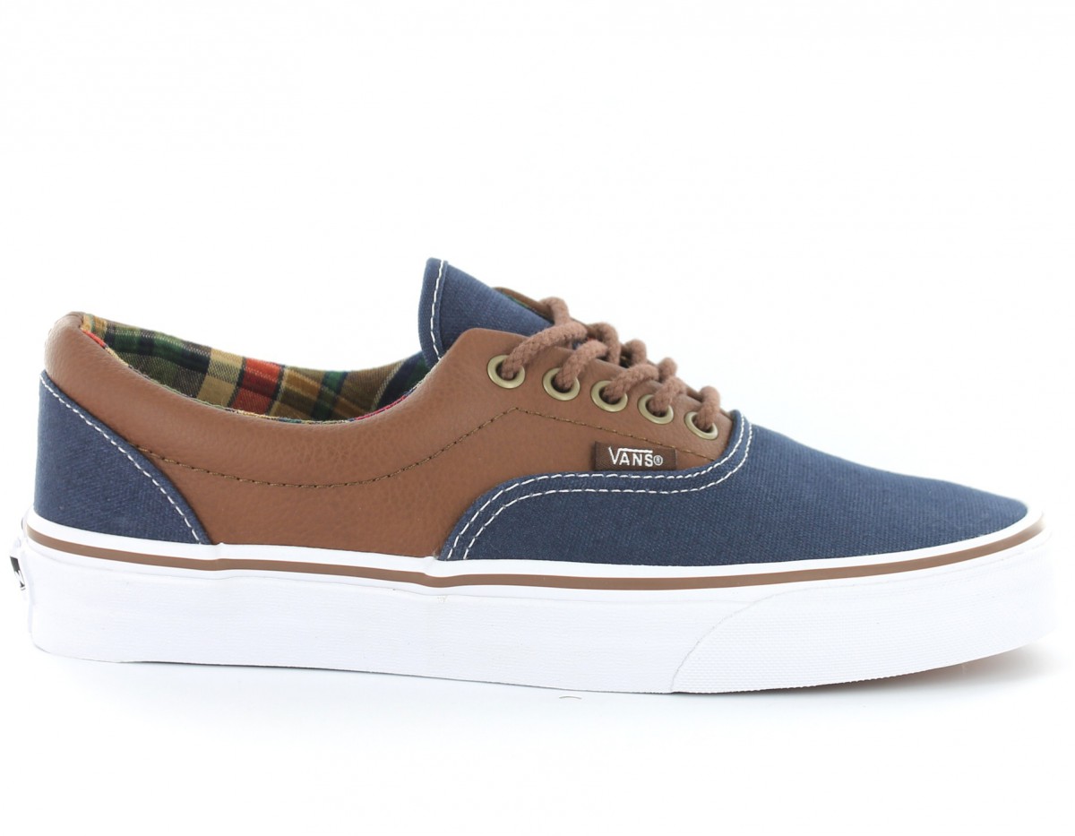 Vans era best sale 59 bleu marron