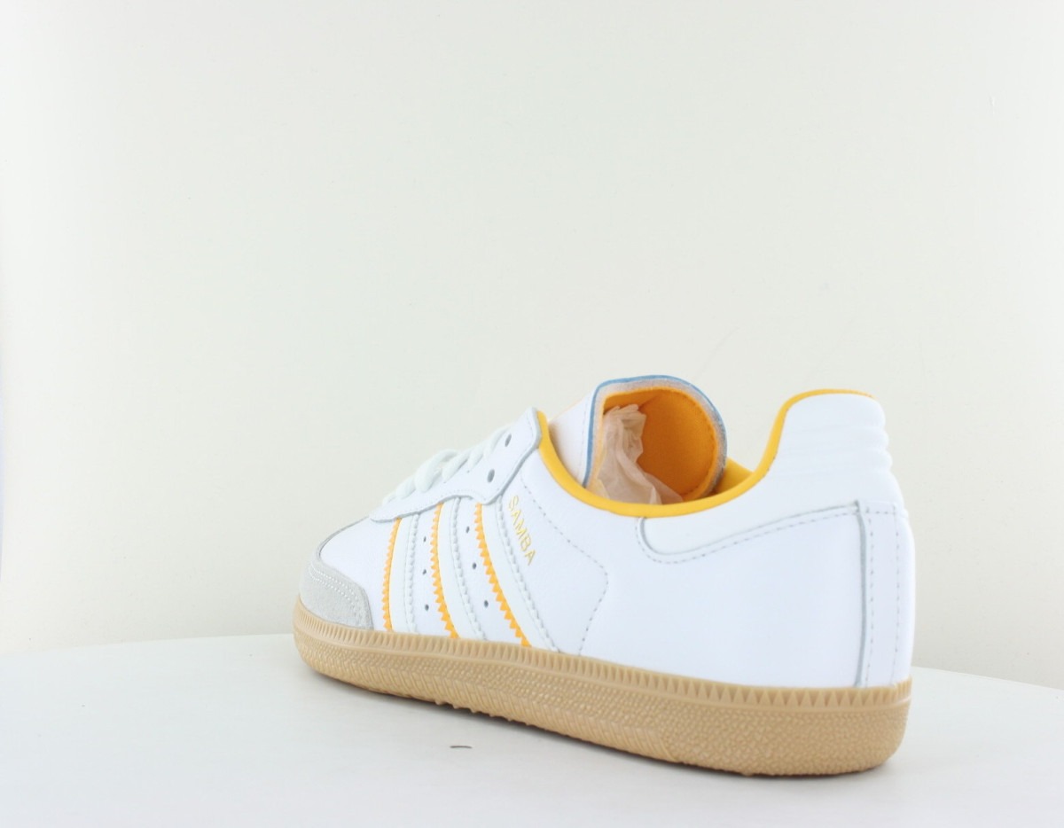 Adidas Samba og blanc jaune gomme