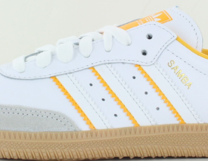 Adidas Samba og blanc jaune gomme