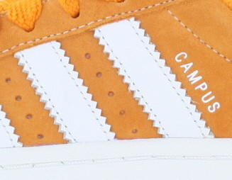 Adidas Campus 00's orange blanc