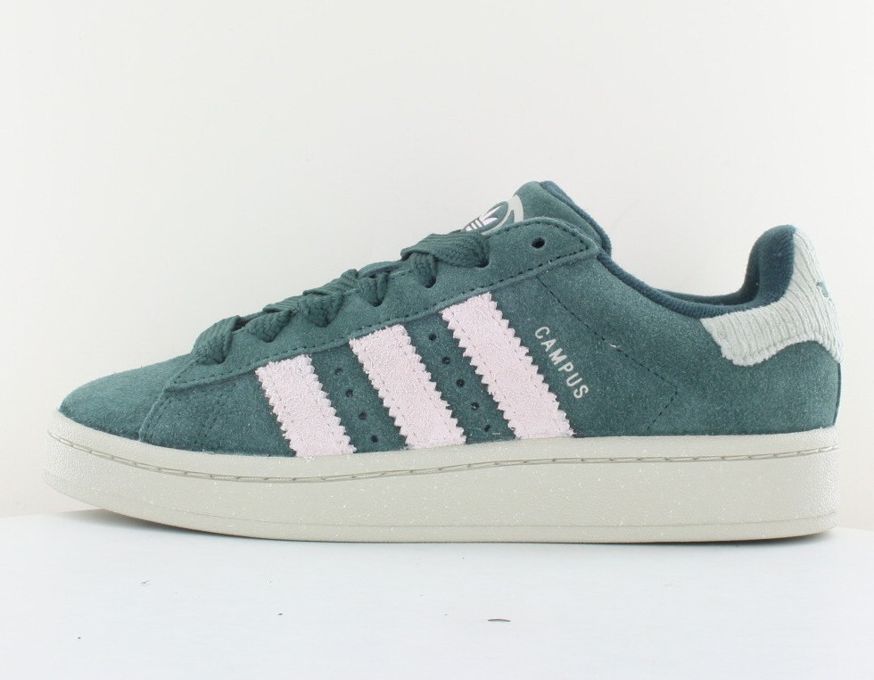 Adidas Campus 00's vert sapin rose beige