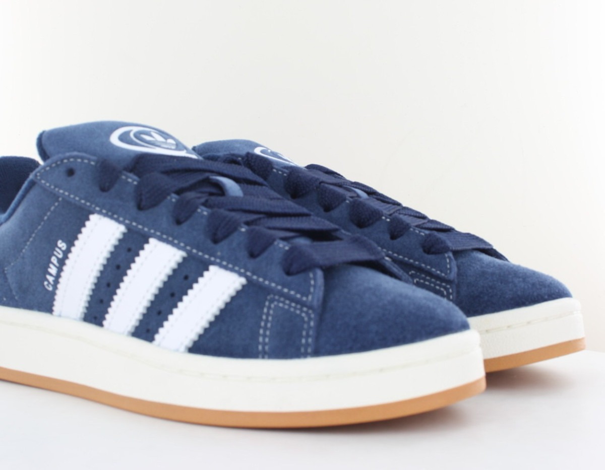 Adidas Campus 00's bleu marine blanc