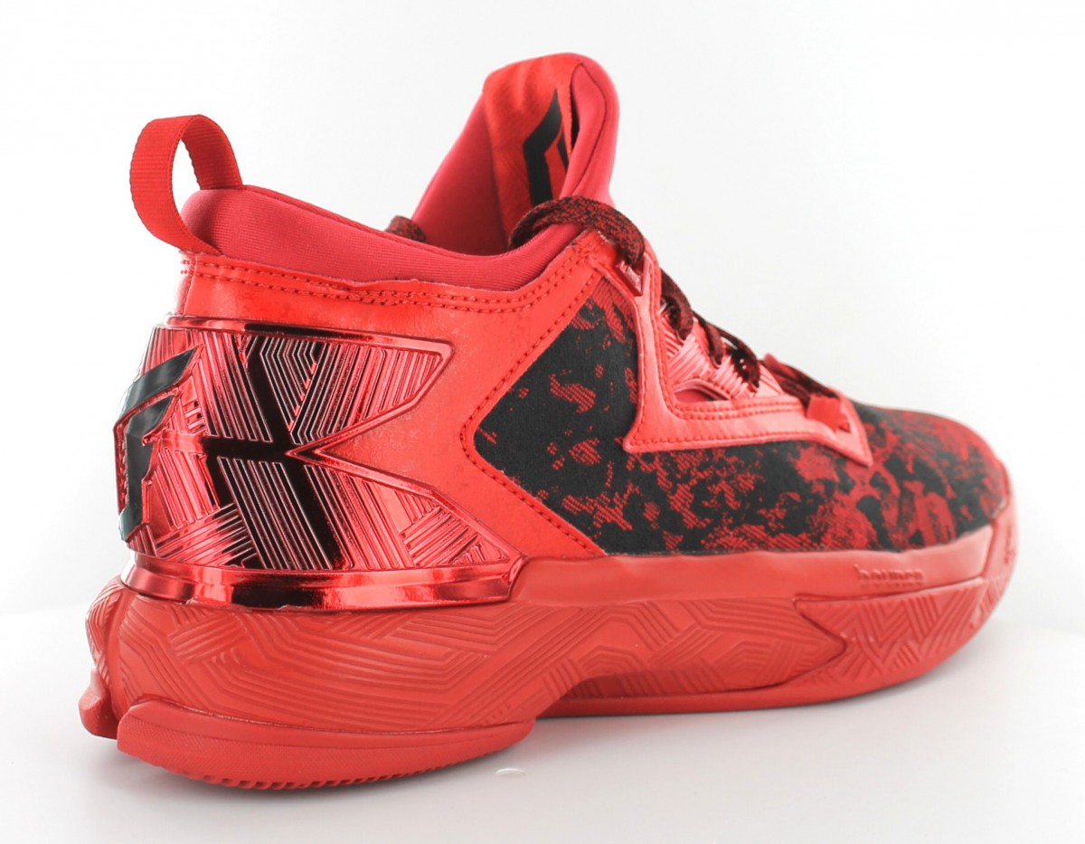 Adidas D Lillard 2 ROUGE/NOIR