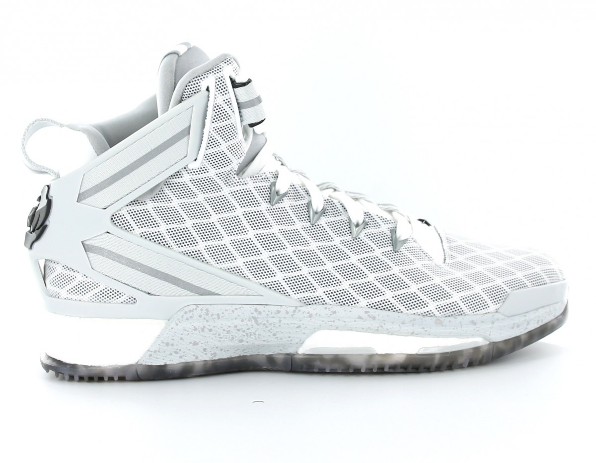 Adidas D rose 6 boost BLANC/GRIS