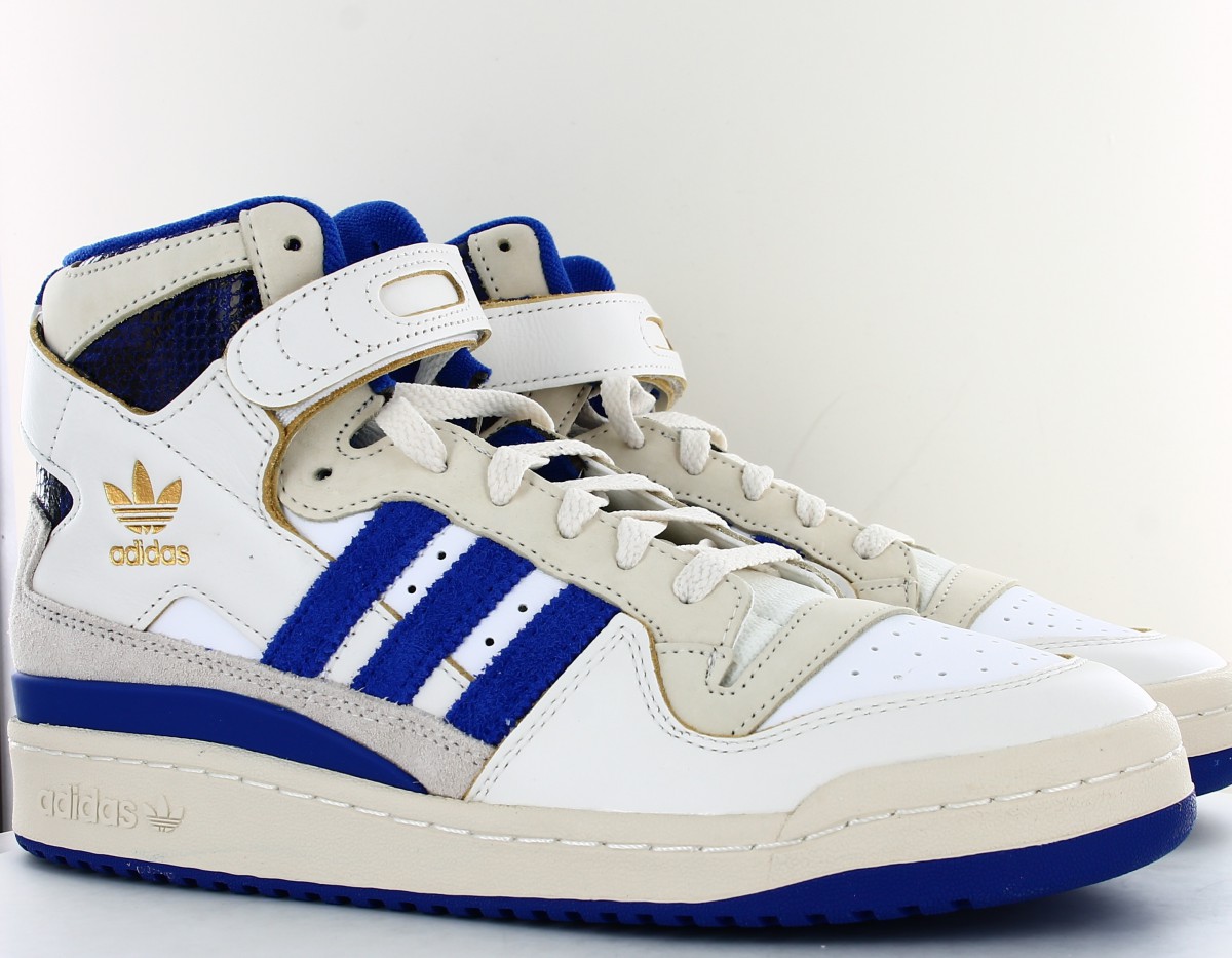 Adidas Forum 84 hi beige bleu serpent