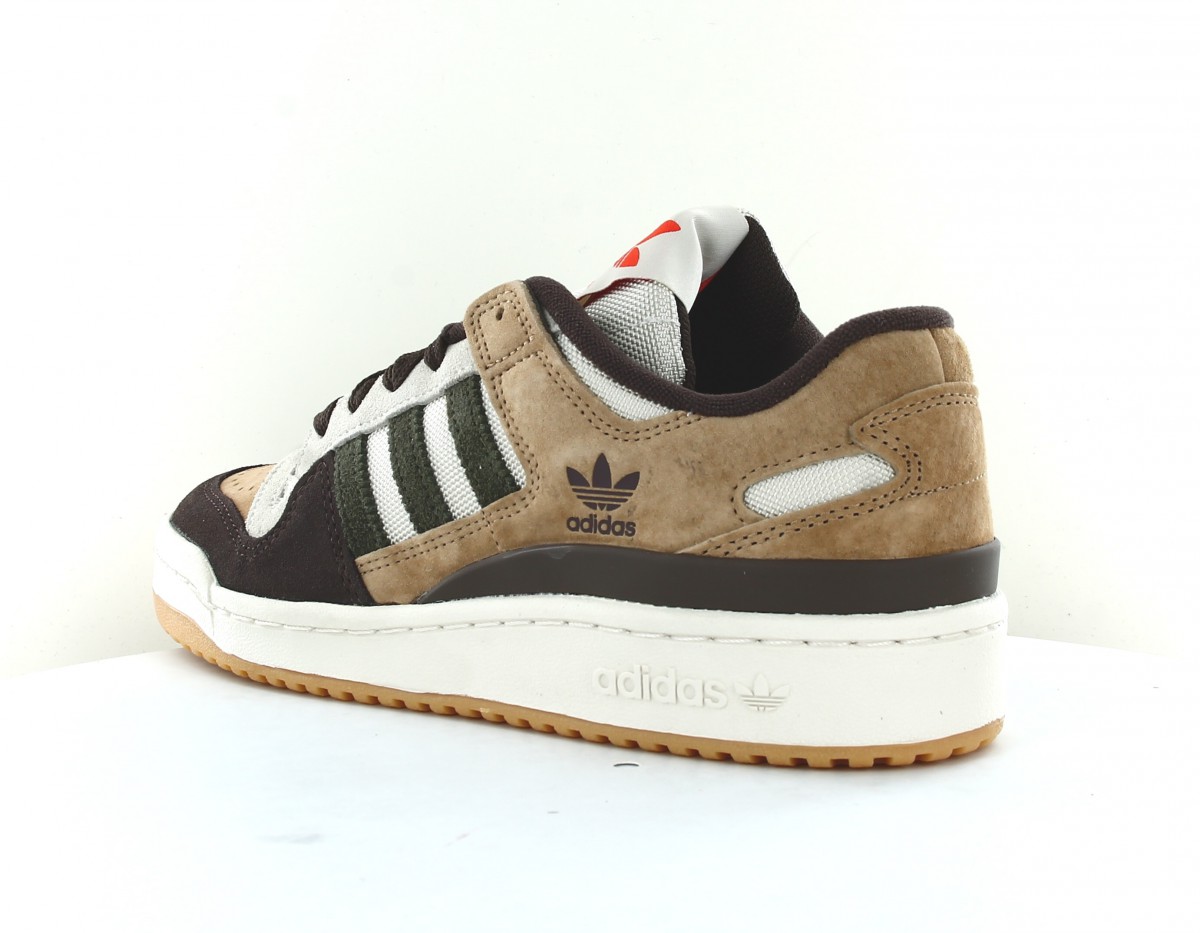 Adidas Forum 84 low cl beige marron kaki