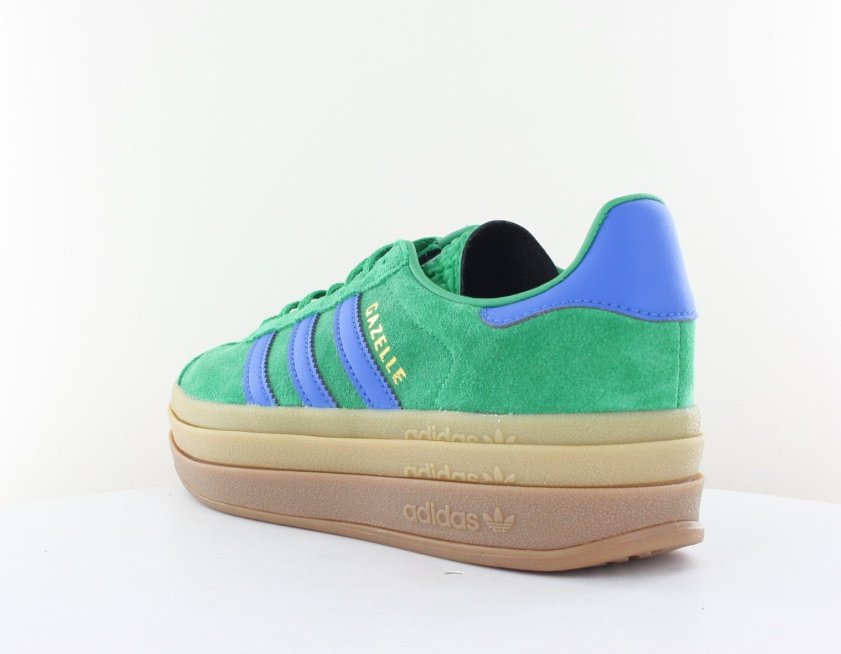 Adidas Gazelle bold vert bleu