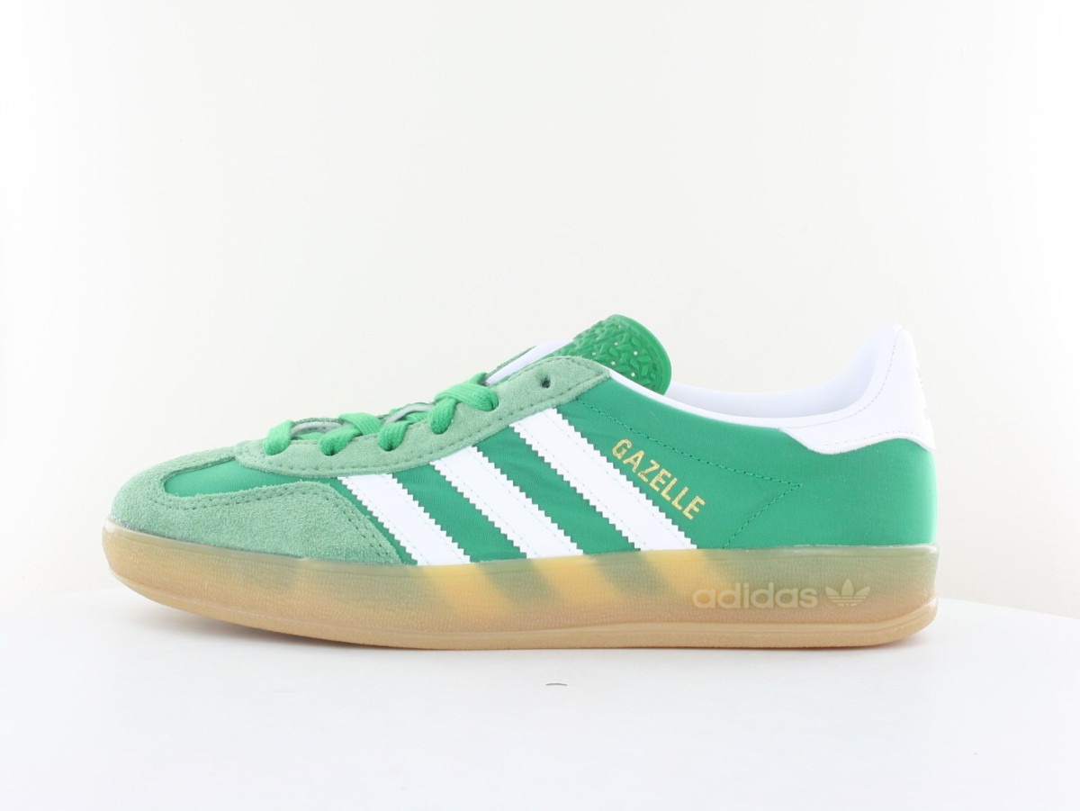 Adidas Gazelle indoor vert blanc gomme