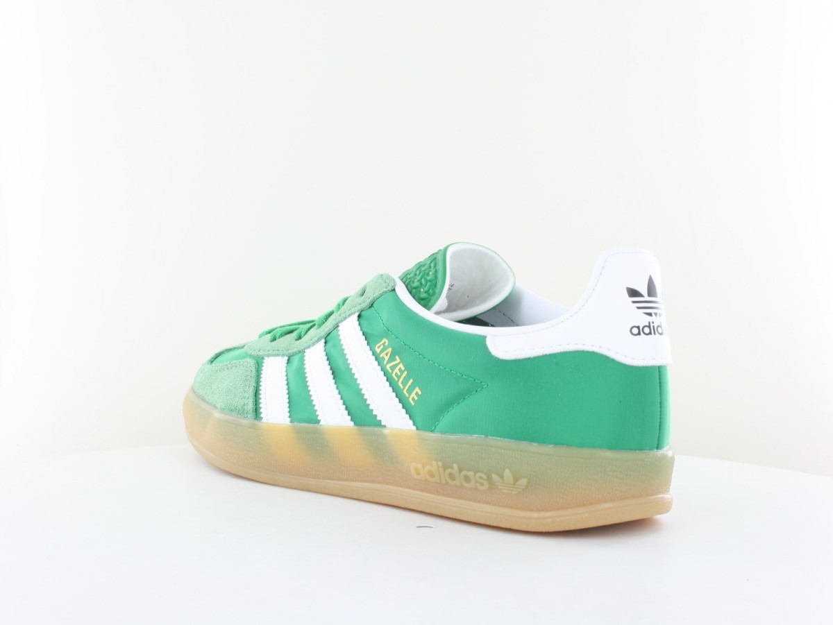 Adidas Gazelle indoor vert blanc gomme