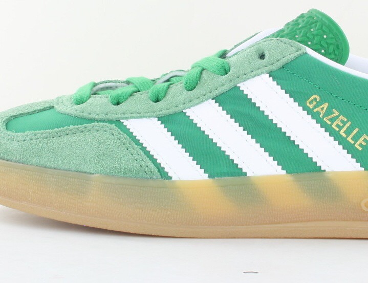 Adidas Gazelle indoor vert blanc gomme