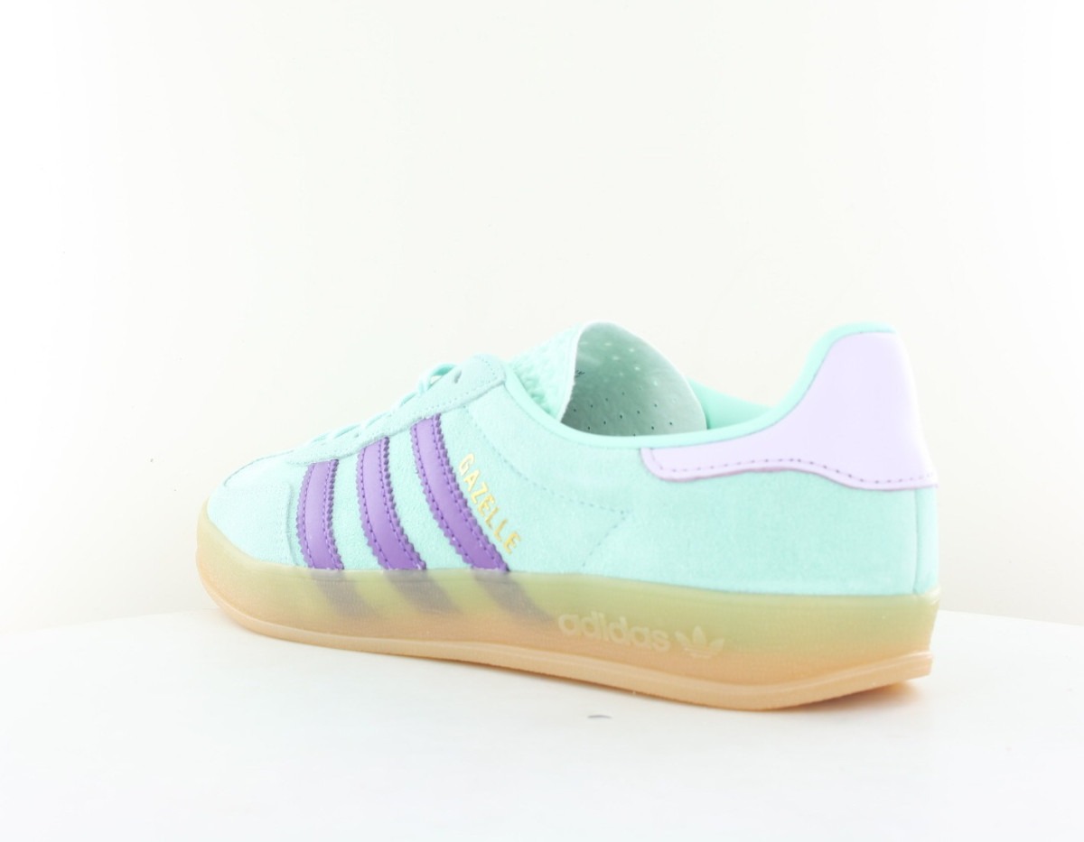 Adidas Gazelle indoor bleu ciel violet