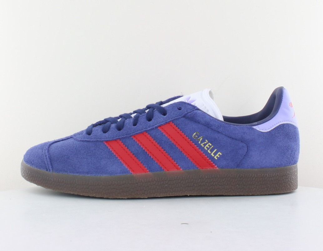 Adidas Gazelle rekive bleu marine rouge lila