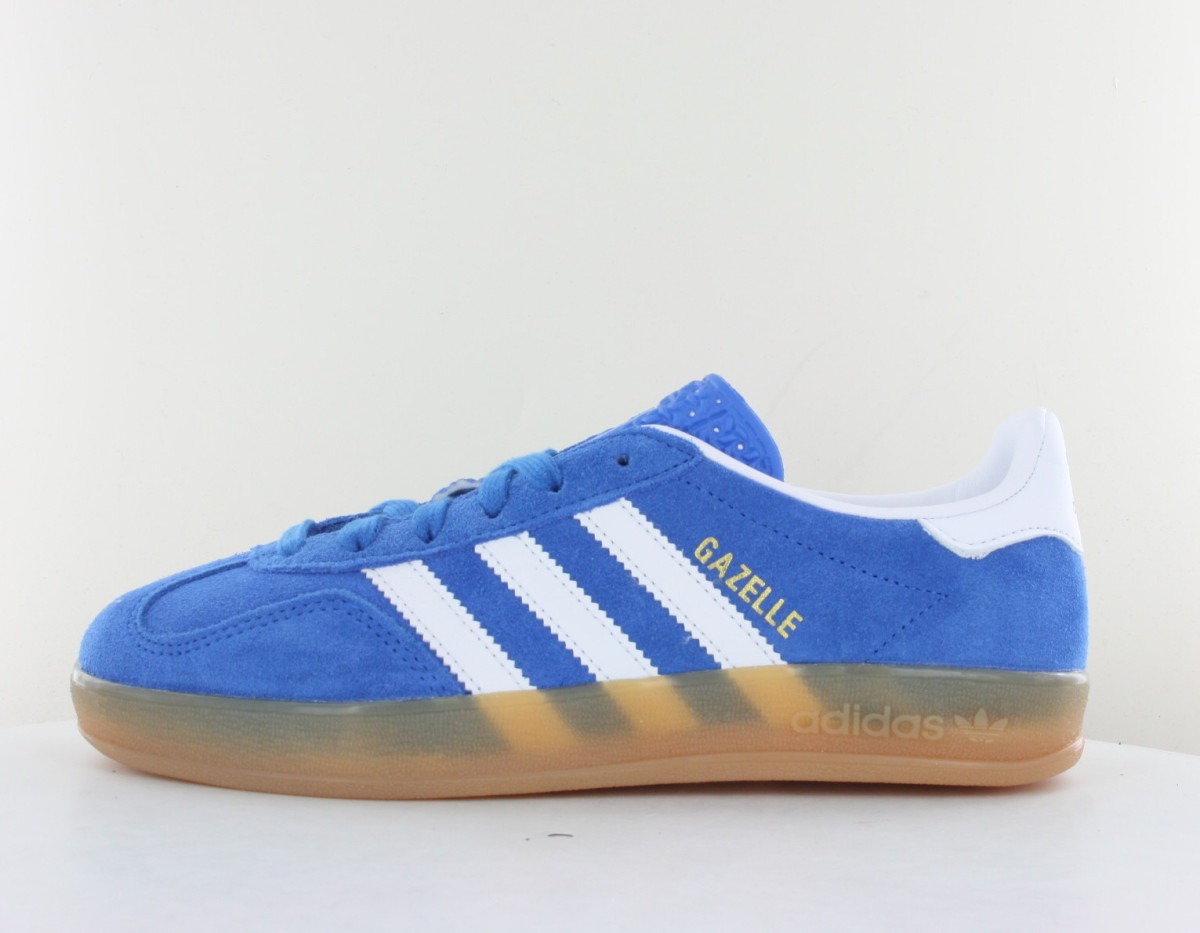 Adidas Gazelle indoor bleu blanc