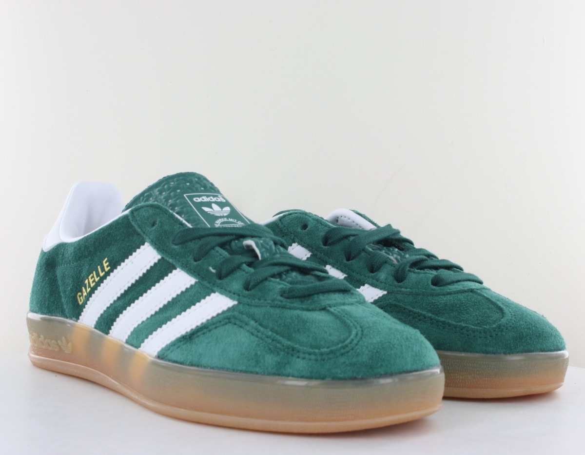 Adidas Gazelle indoor vert blanc