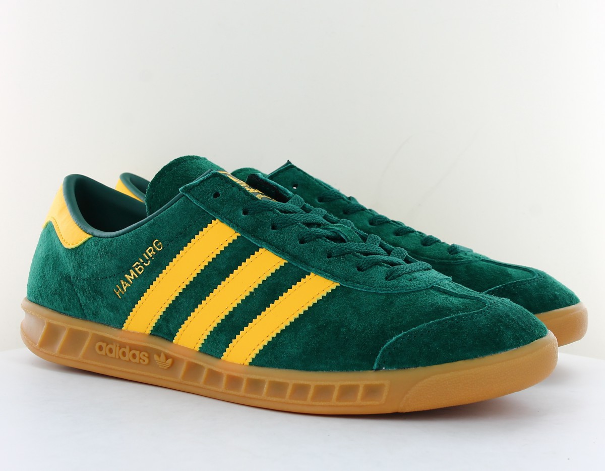 Adidas hamburg vert forest jaune