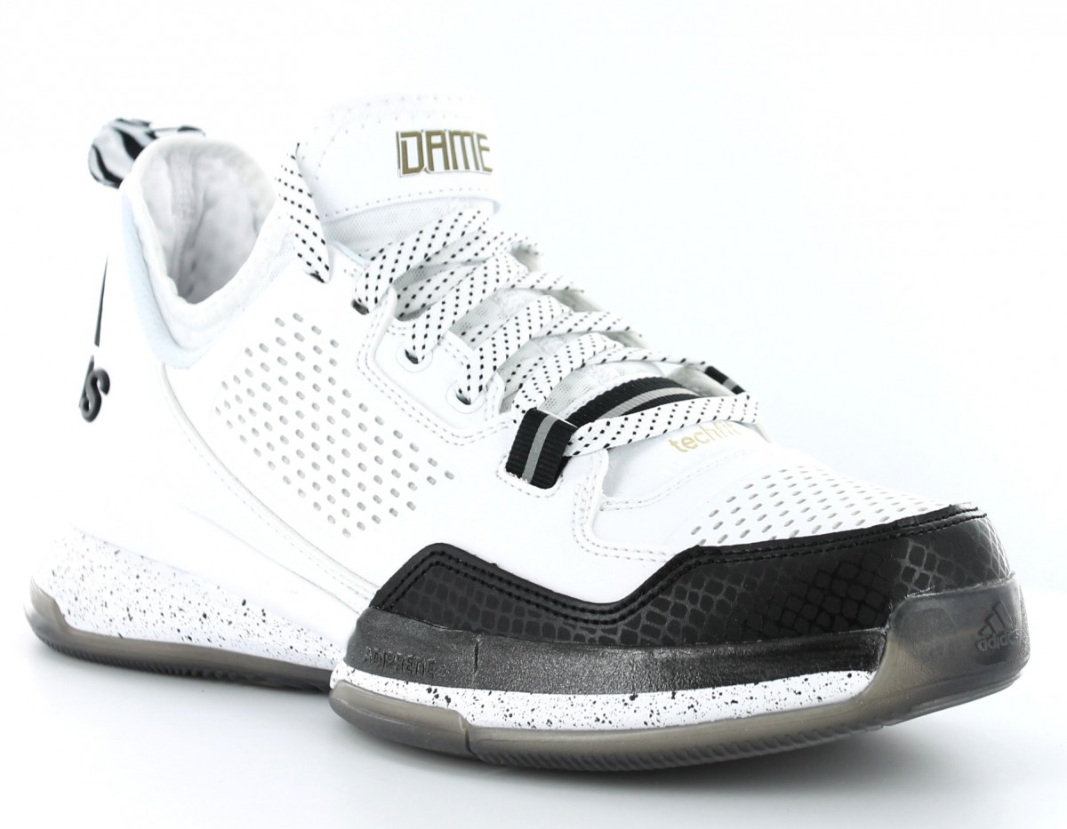 Adidas D Lillard BLANC/NOIR