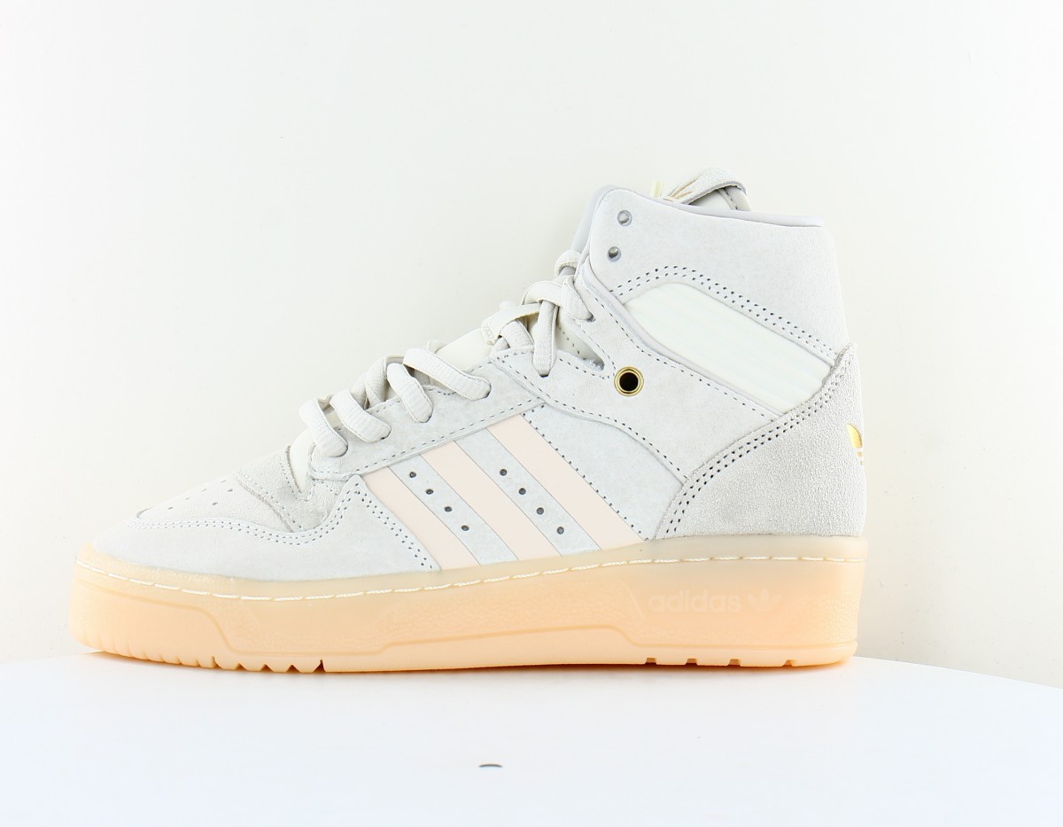 Adidas Rivalry hi beige gomme