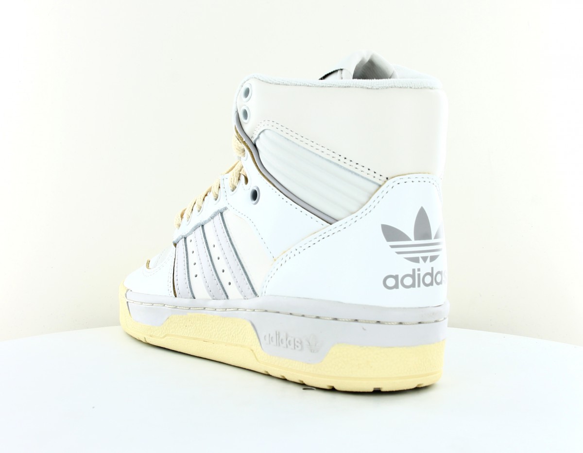 Adidas Rivalry hi blanc gris beige