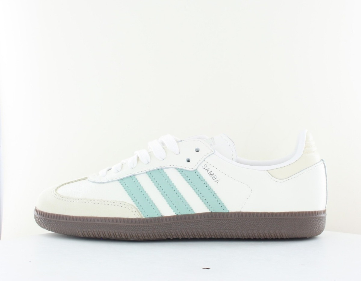 Adidas Samba og beige bleu ciel beige