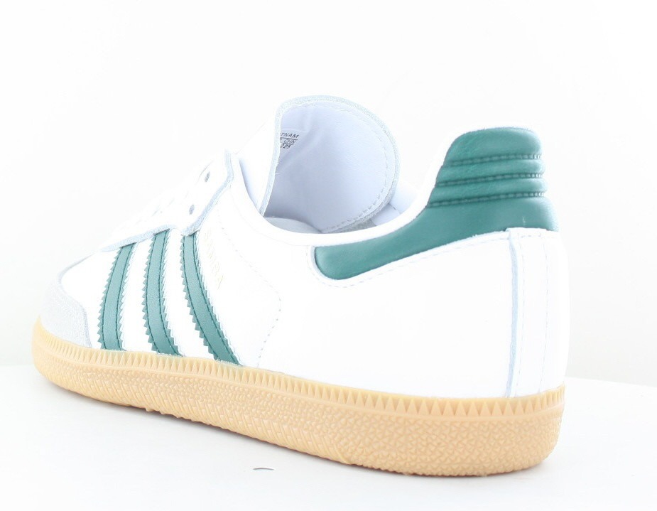 Adidas Samba og blanc vert gomme