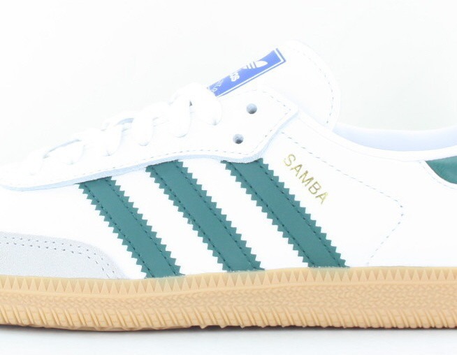 Adidas Samba og Blanc vert gomme