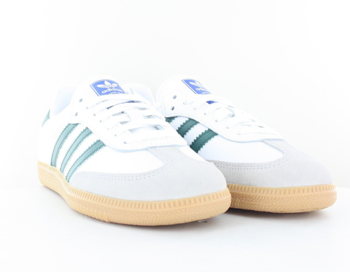 Adidas Samba og blanc vert gomme