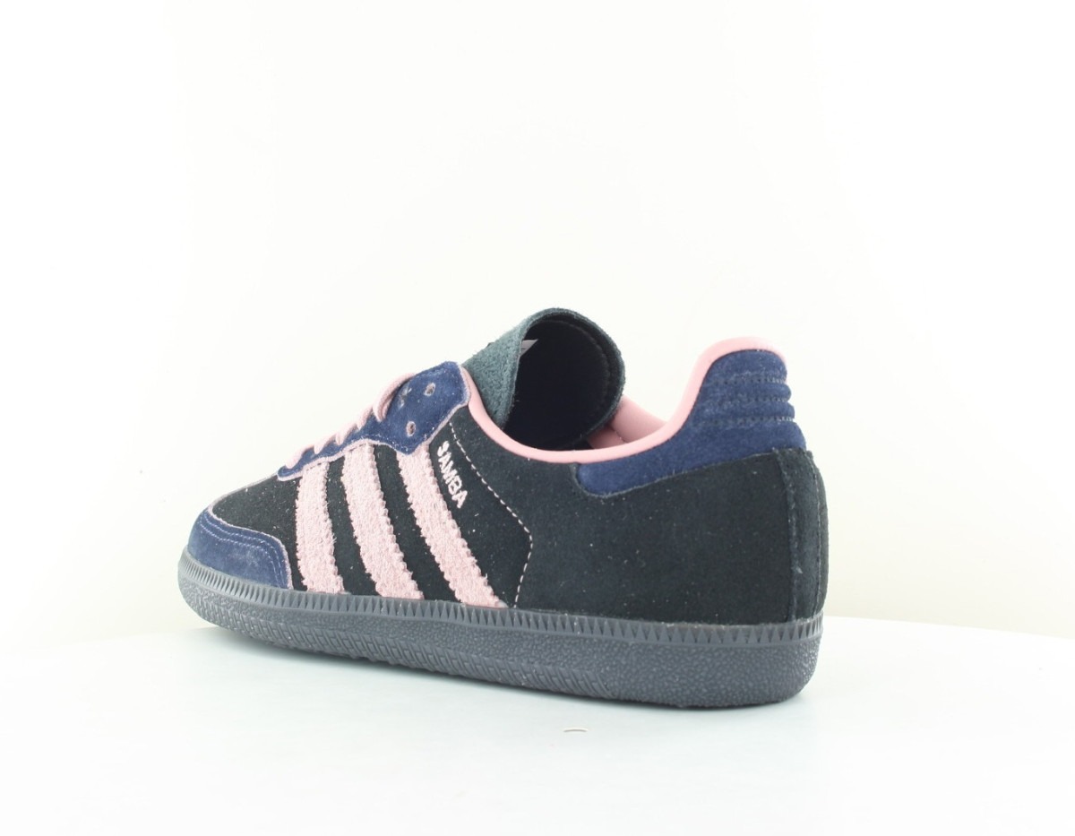 Adidas Samba og bleu marine rose noir