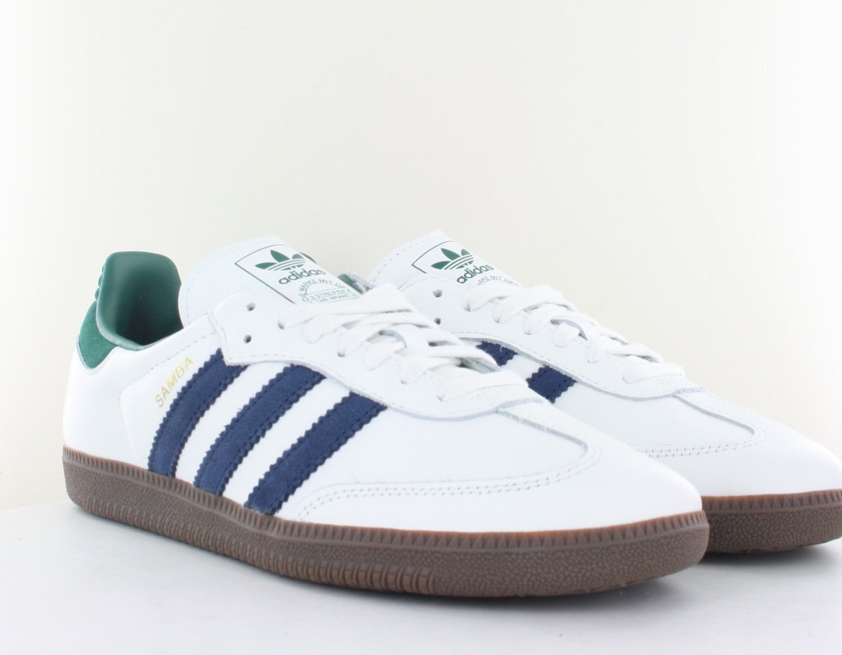 Adidas Samba og blanc bleu vert