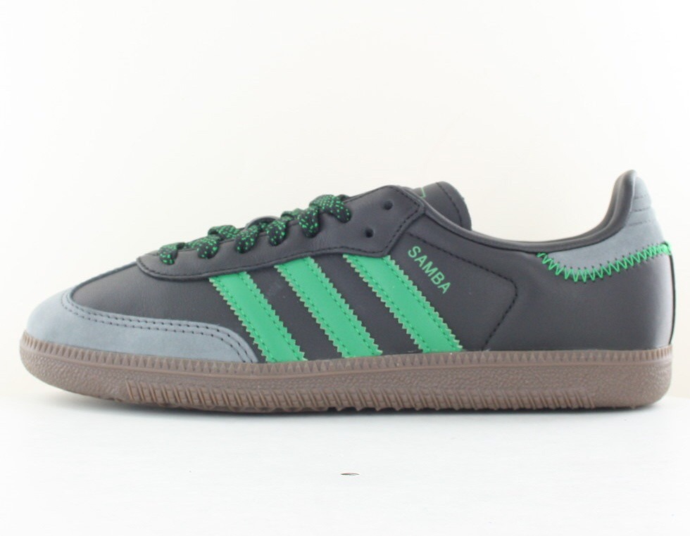 Adidas Samba og noir vert gris gomme