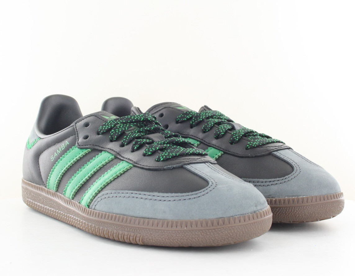 Adidas Samba og noir vert gris gomme