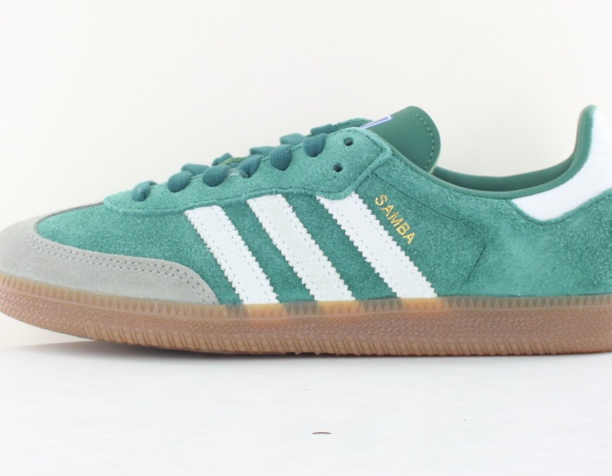 Adidas Samba og vert gris marron gomme