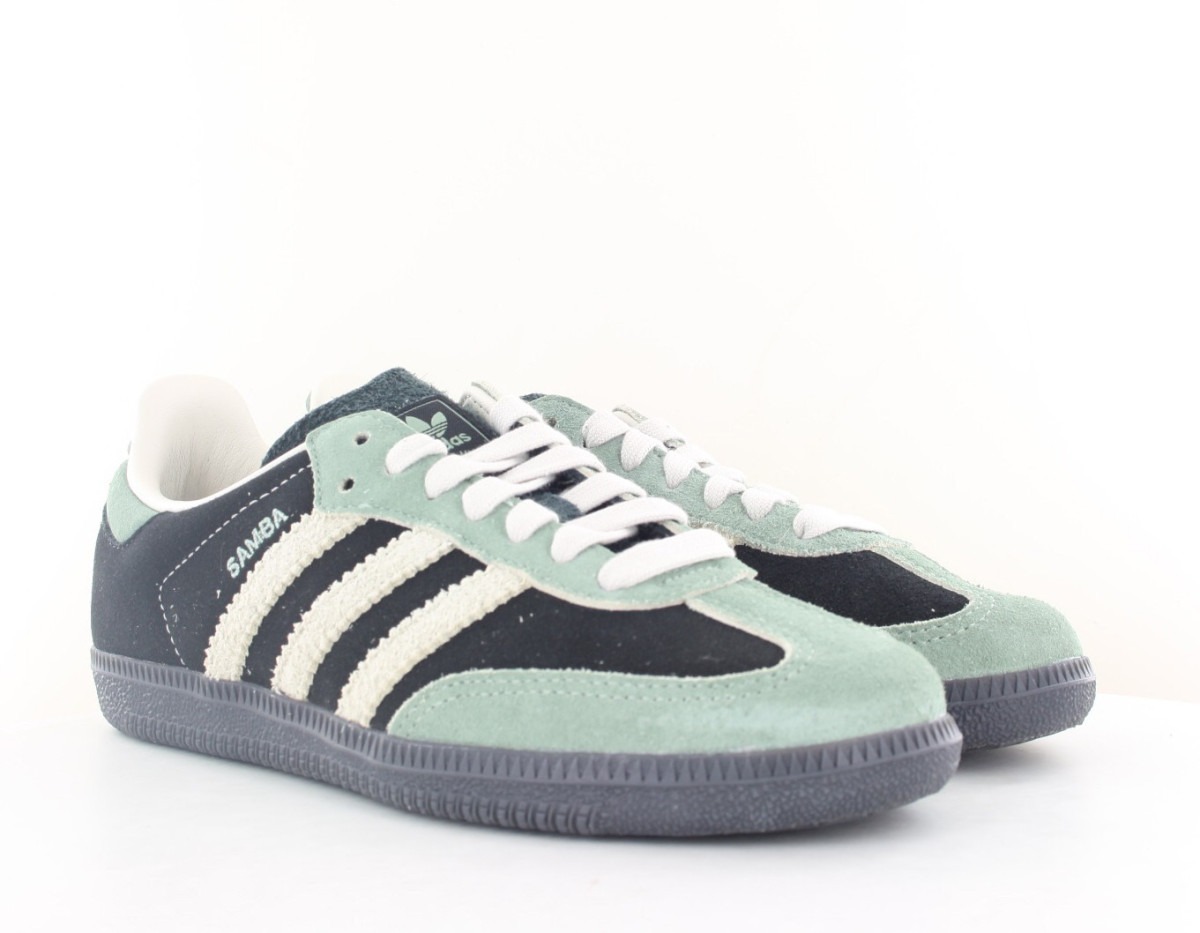 Adidas Samba og vert beige noir