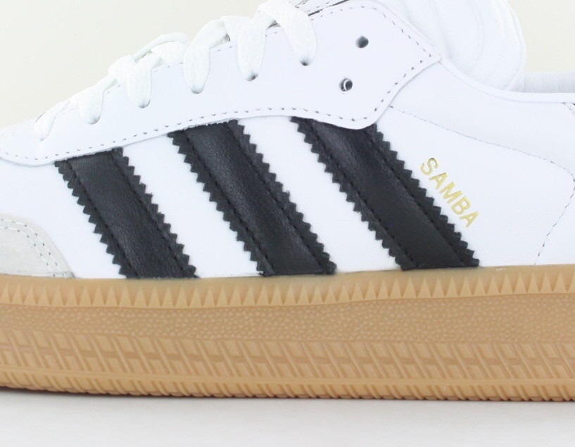 Adidas Samba xlg blanc noir gomme