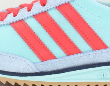 Adidas SL 72 og bleu ciel orange