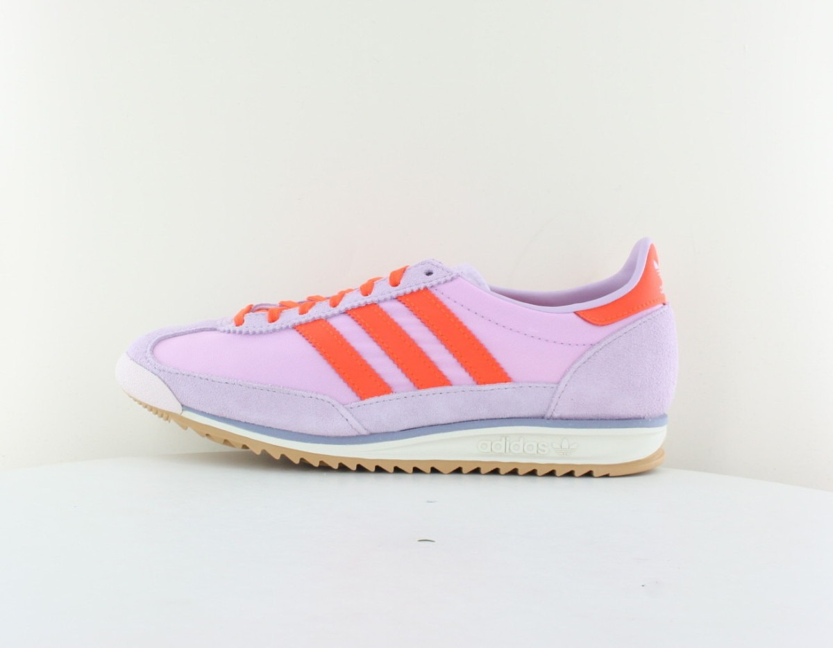 Adidas SL 72 og lila orange gomme