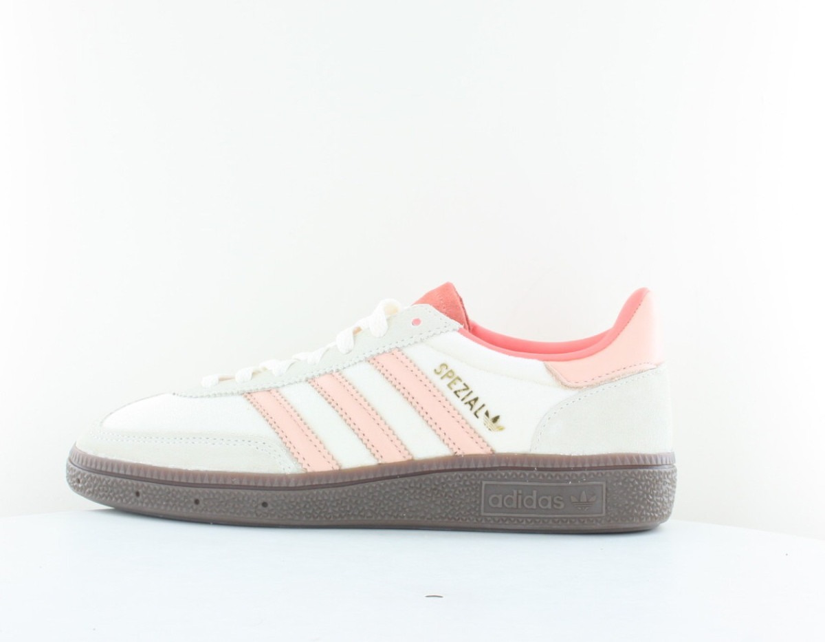 Adidas Spezial beige satin corail gomme