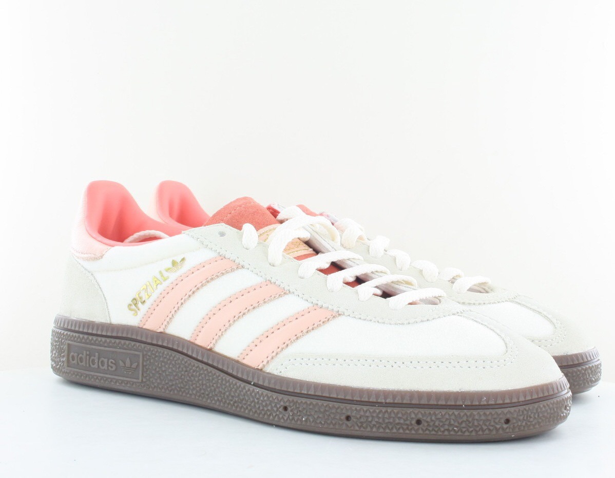 Adidas Spezial beige satin corail gomme