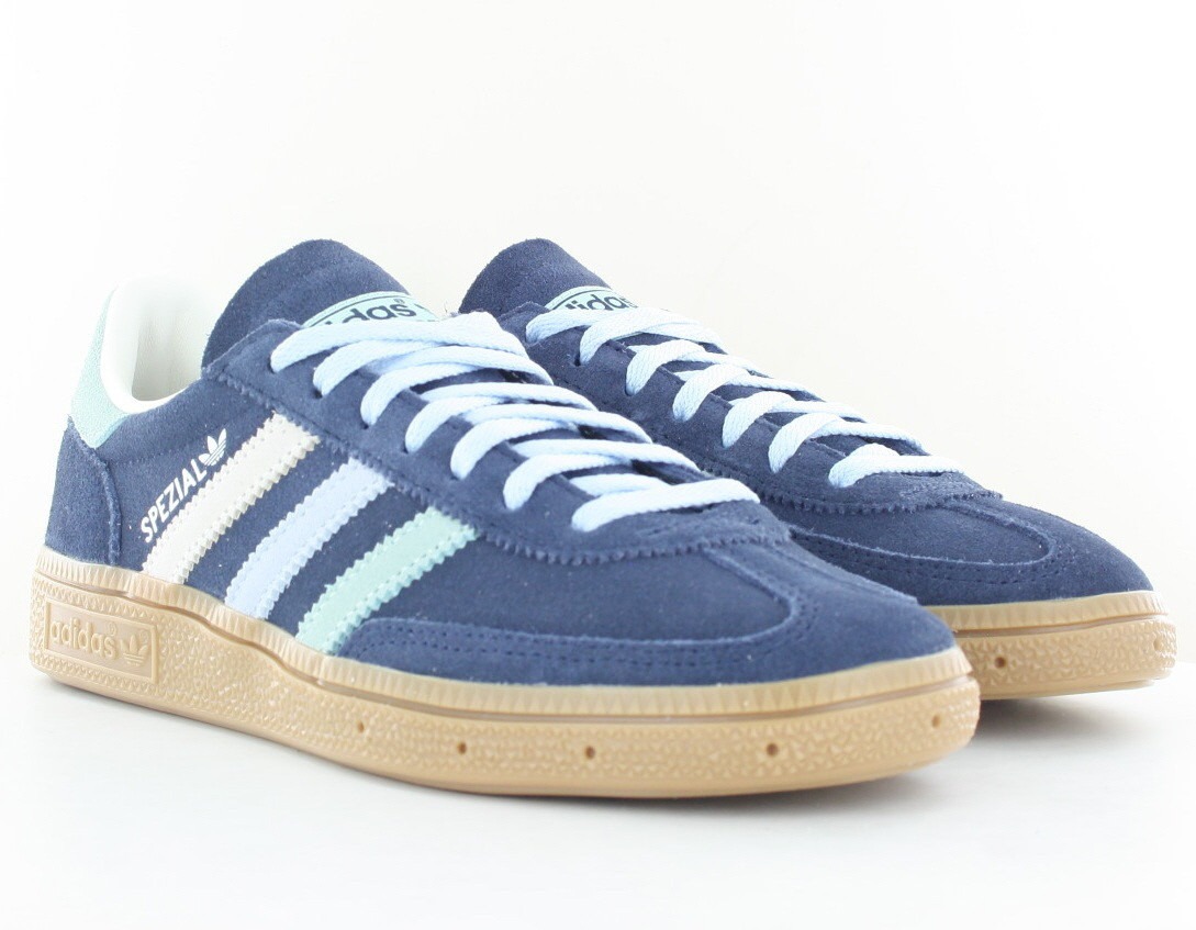 Adidas Spezial bleu bleu ciel vert gomme