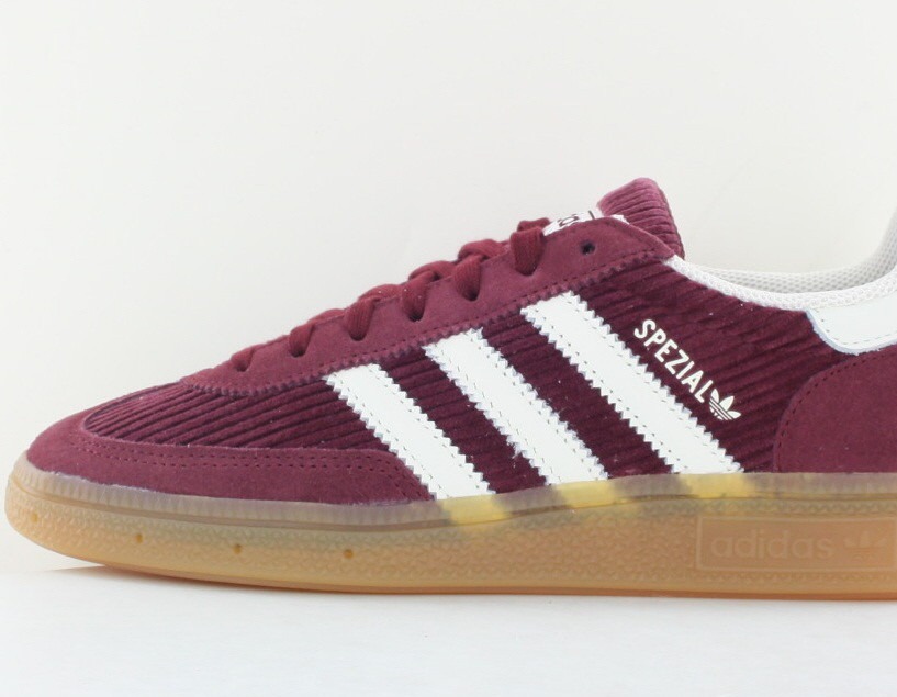 Adidas Spezial bordeaux beige corduroy