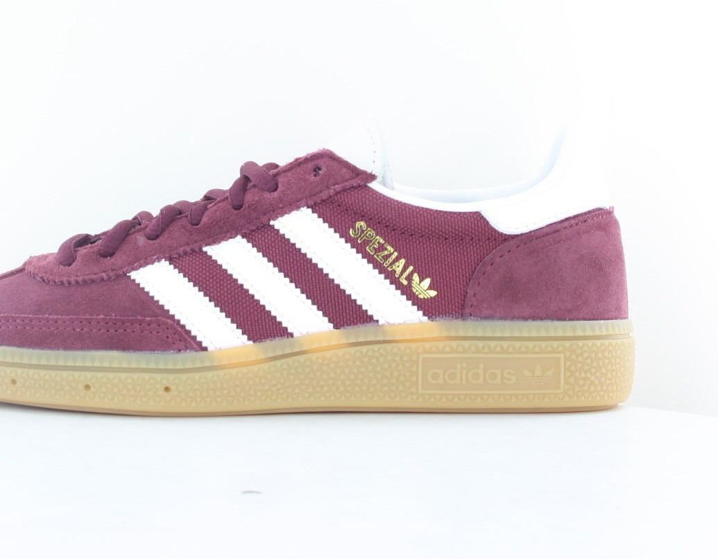 Adidas Spezial mesh bordeaux blanc