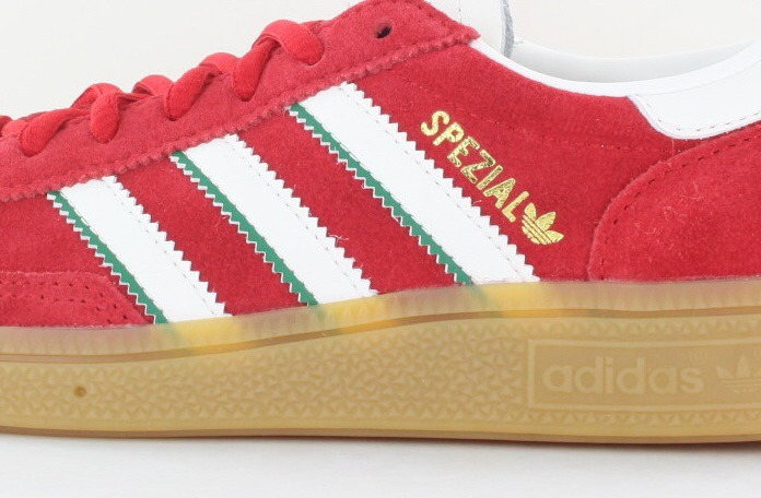 Adidas Spezial rouge vert blanc