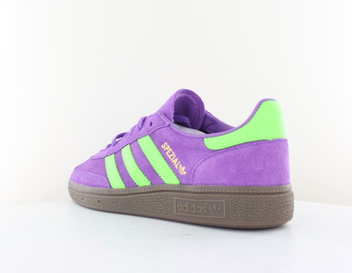 Adidas Spezial violet vert fluo