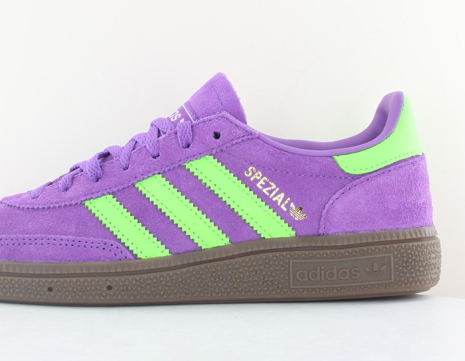 Adidas Spezial violet vert fluo