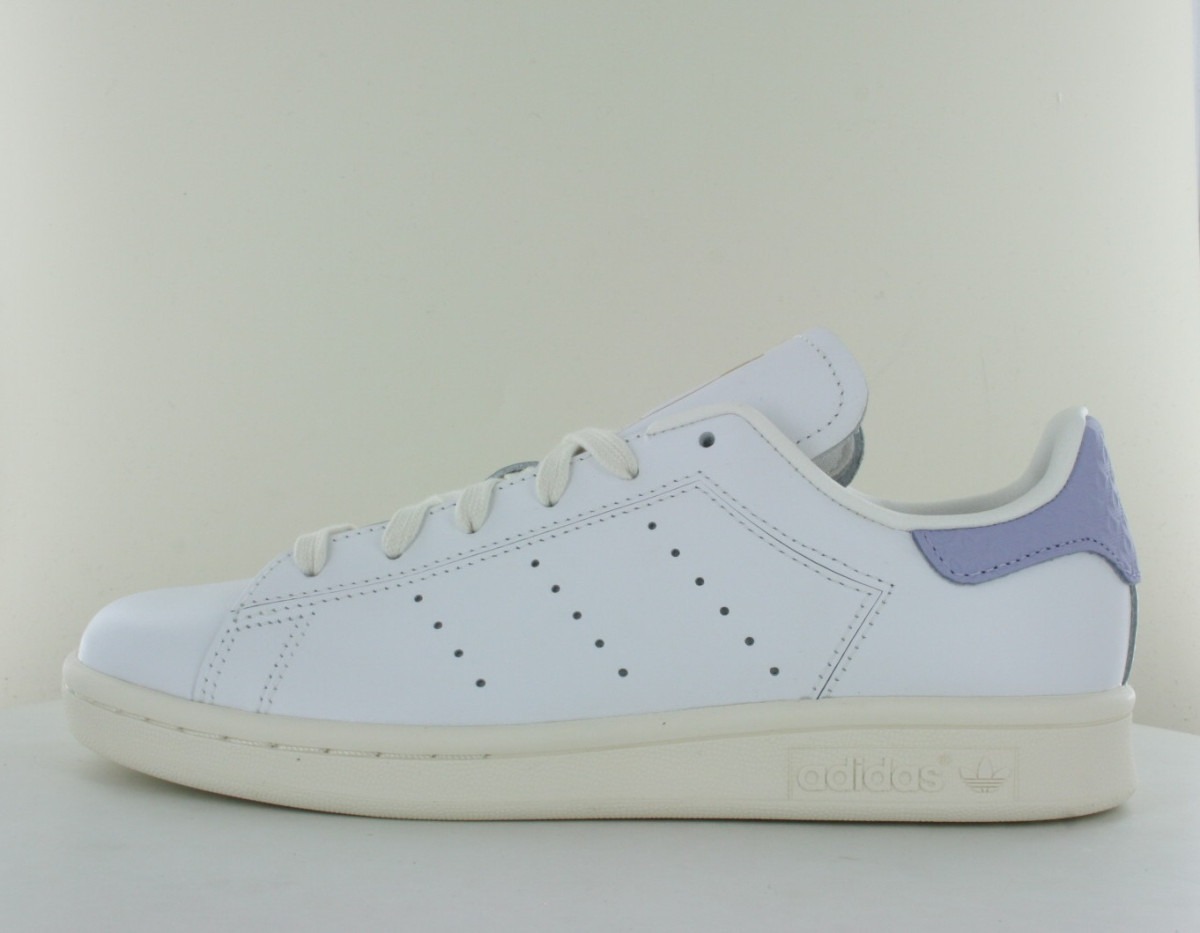 Adidas Stan smith blanc mauve beige