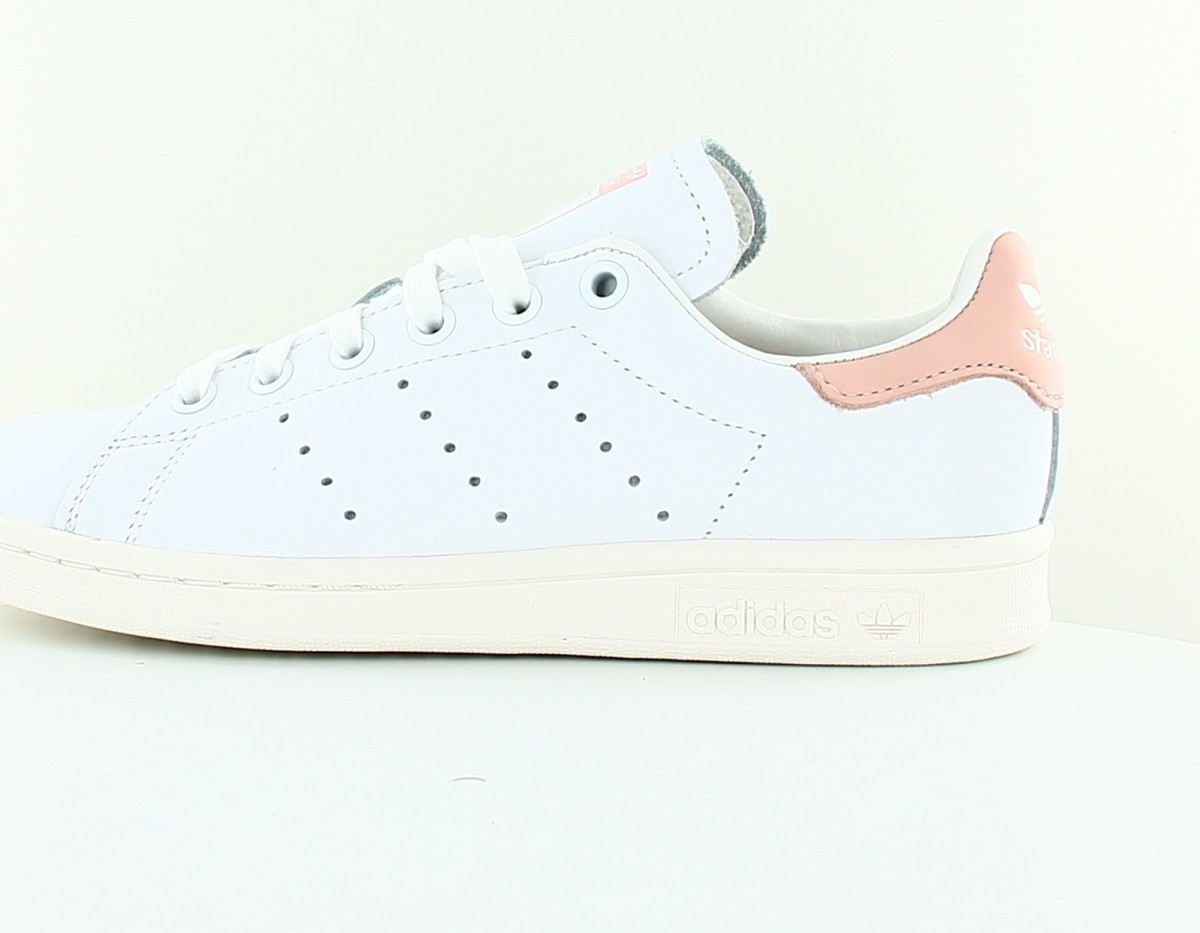 Adidas stan smith blanc rose