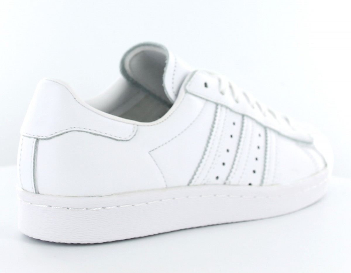 Superstar metal store toe blanc